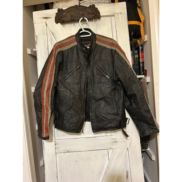 Street Legal Genuine Leather Motorcycle Jacket - Picture 1 of 8